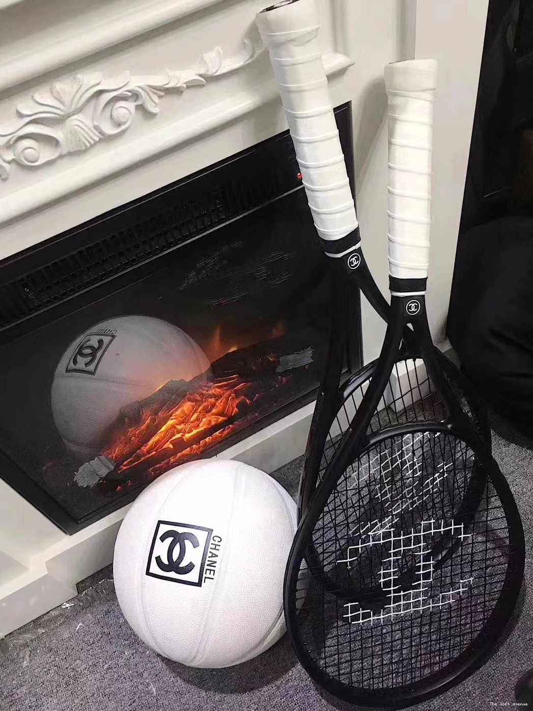 RACKET CHANEL SET TENNIS 0806